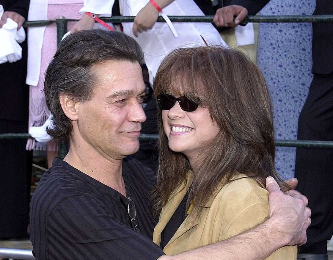 Eddie Van Halen and Valerie Bertinelli Eddie Van Halen and Valerie Bertinelli