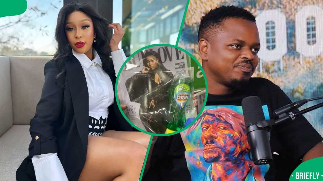 Minnie Dlamini and MacG drama inspires marketing gimmick Minnie Dlamini and MacG drama inspires marketing gimmick