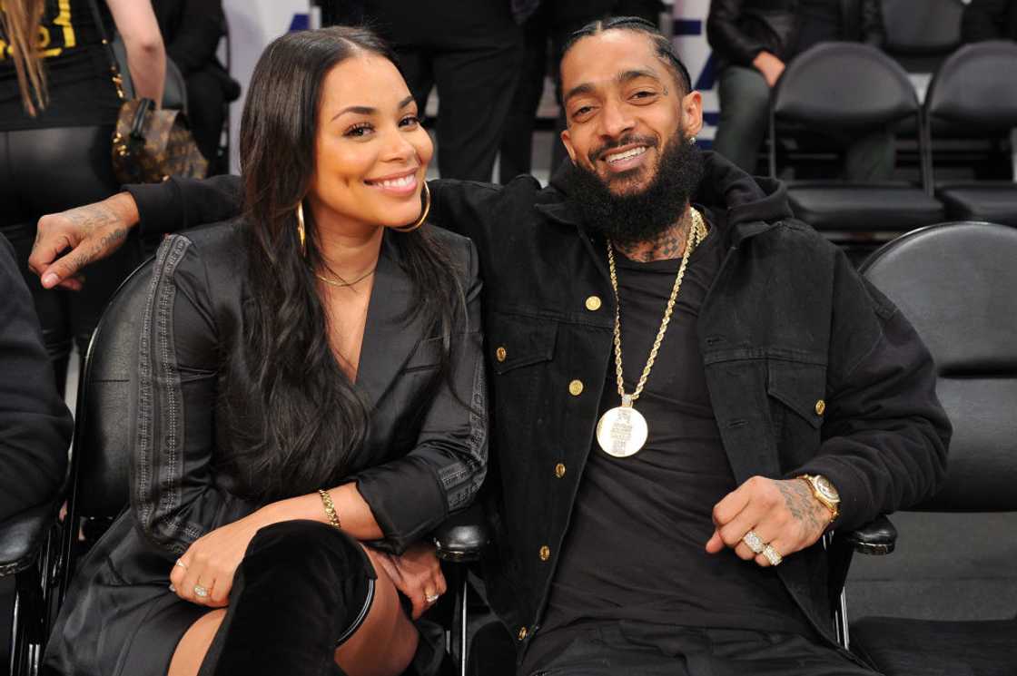 Nipsey Hussle and Lauren London Nipsey Hussle and Lauren London