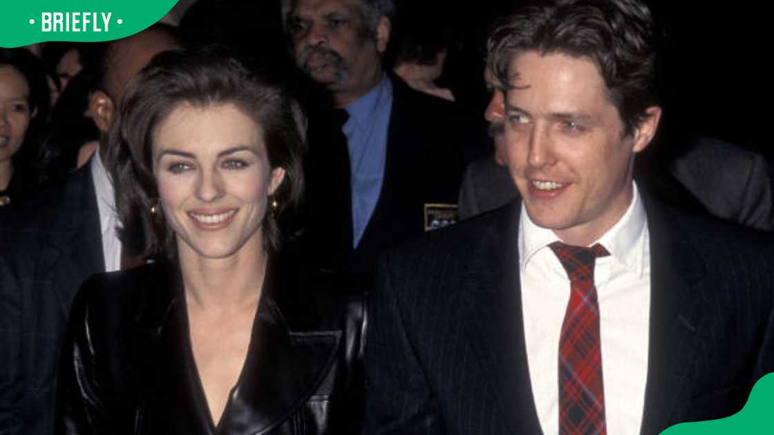 Elizabeth Hurley and Hugh Grant at New York City Elizabeth Hurley and Hugh Grant at New York City