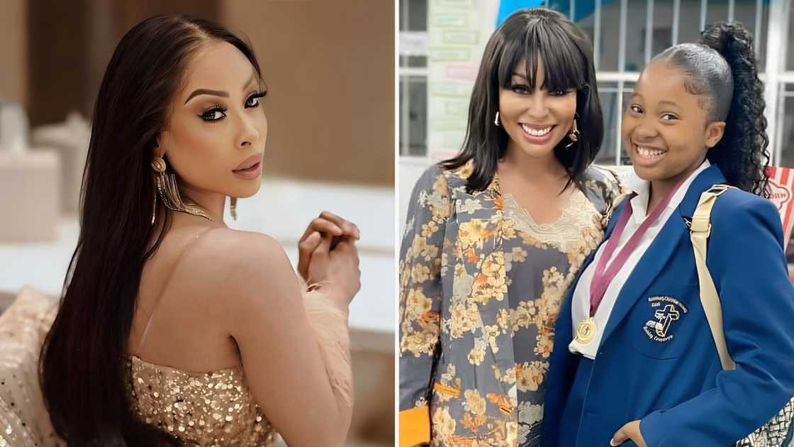 Khanyi Mbau gifted her daughter a gap year after matric