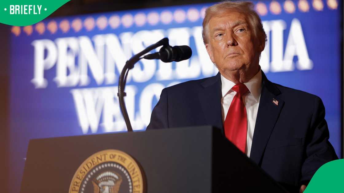 Donald Trump has been criticised by EFF leader Julius Malema Donald Trump has been criticised by EFF leader Julius Malema