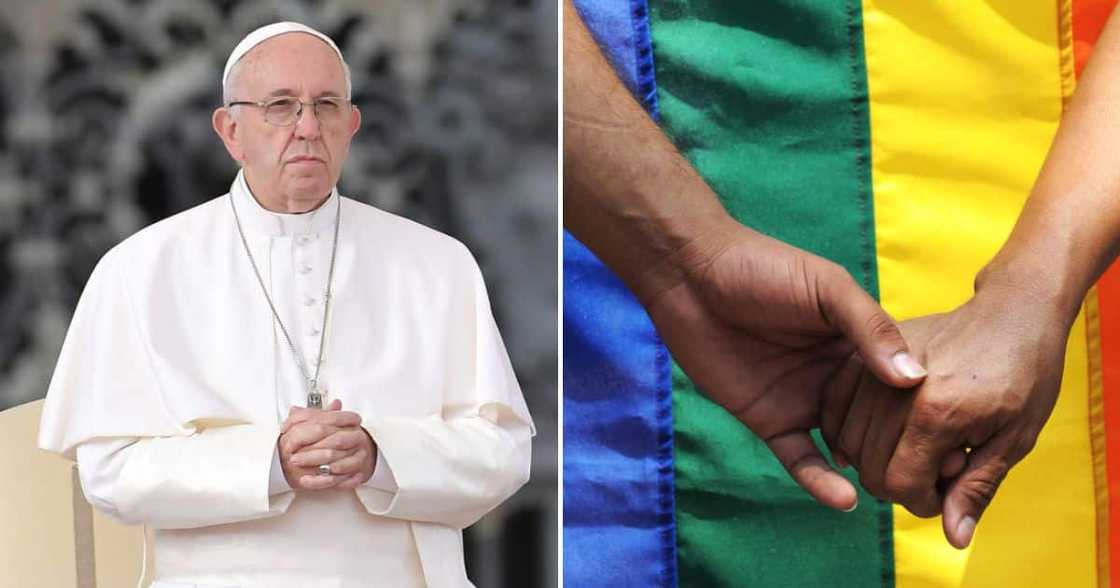 Pope Francis slammed the criminalisation of homosexuality Pope Francis slammed the criminalisation of homosexuality