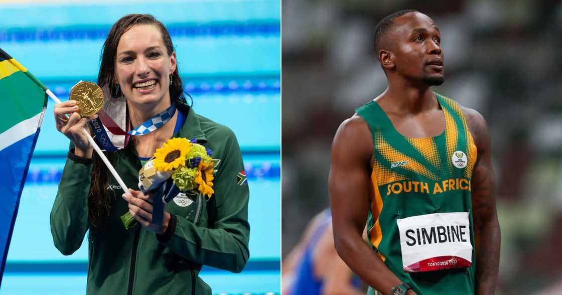 Tatjana Schoenmaker, Akani Simbine, Bianca Buitendag, Tokyo Olympics 2020, Team South Africa Tatjana Schoenmaker, Akani Simbine, Bianca Buitendag, Tokyo Olympics 2020, Team South Africa