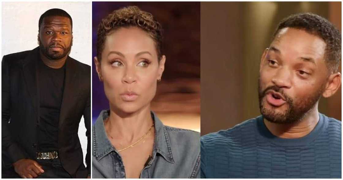 50 Cent slides into Will Smith’s Instagram DM, shades him over Jada and August Alsina ‘entanglement’