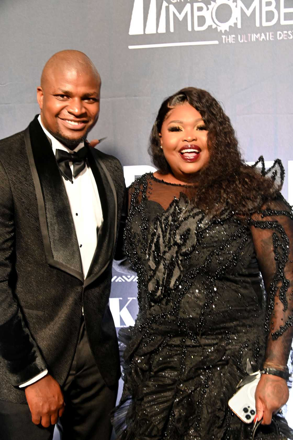 Gogo Maweni thanked her husband as they expect twins. Gogo Maweni thanked her husband as they expect twins.