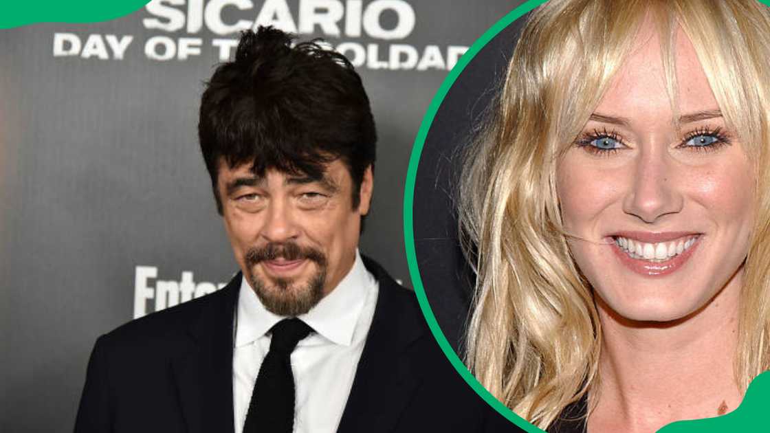 Benicio Del Toro and Kimberly Stewart