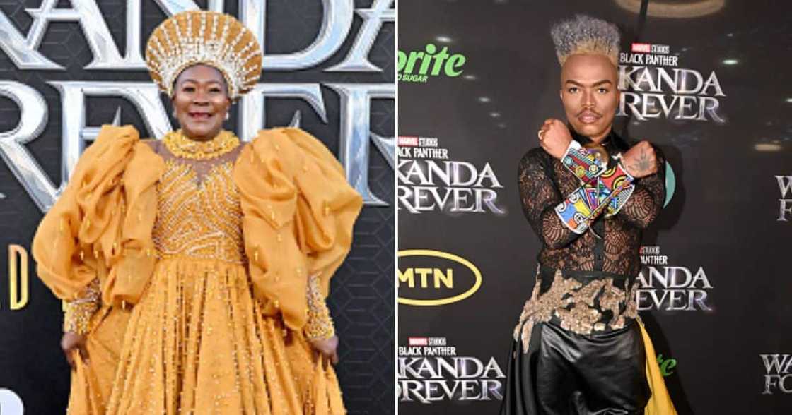 Connie Chiume and Somizi Mhlongo