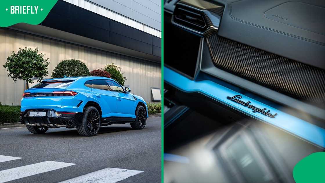 Blu Cepheus takes center stage in this Urus SE configuration.