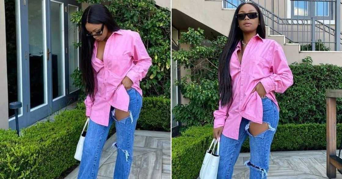 Bonang Hilariously Reacts to Lady, 25, Giving Birth to 9 Babies