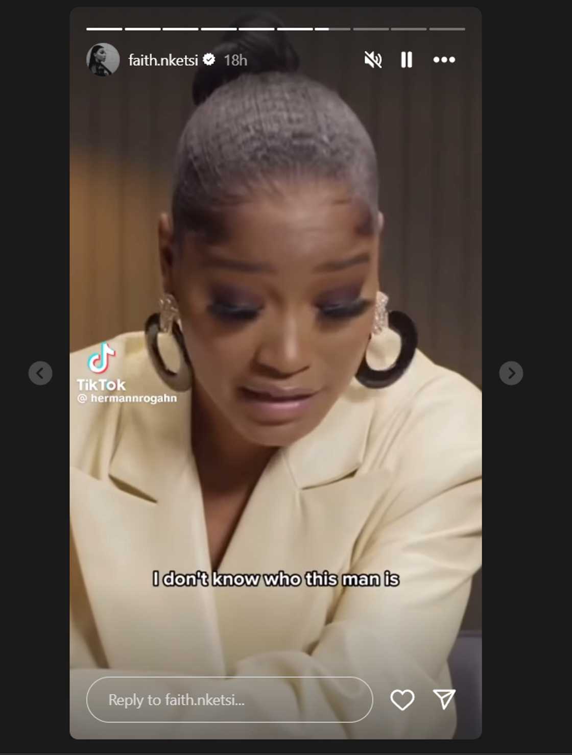 Faith Nketsi responds to Master KG dating rumours. Faith Nketsi responds to Master KG dating rumours.