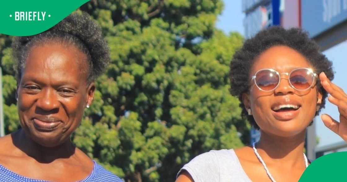 Suzan Tshabalala and her daugther, Mpumi Suzan Tshabalala and her daugther, Mpumi