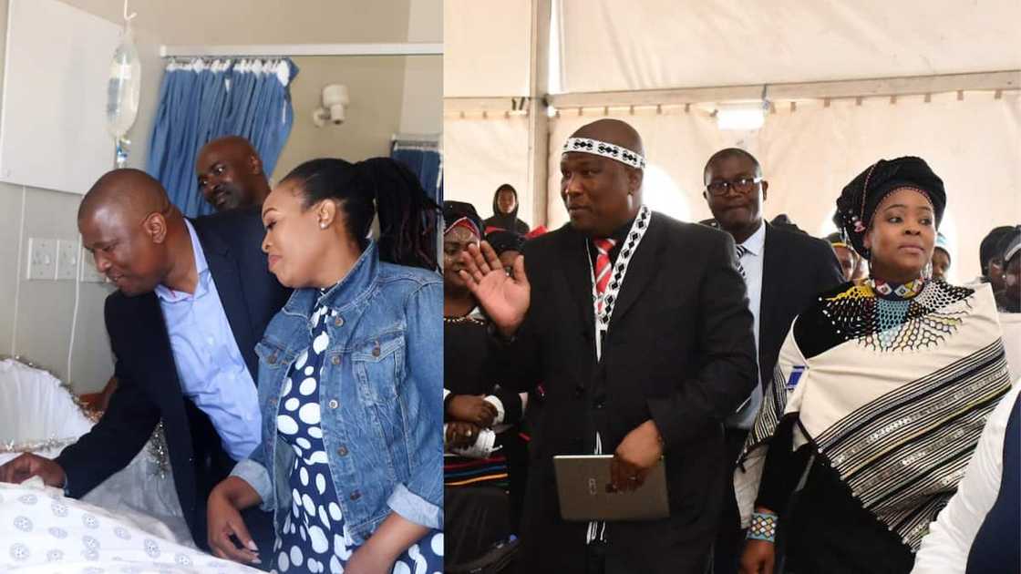 Oscar Mabuyane's wife Oscar Mabuyane's wife