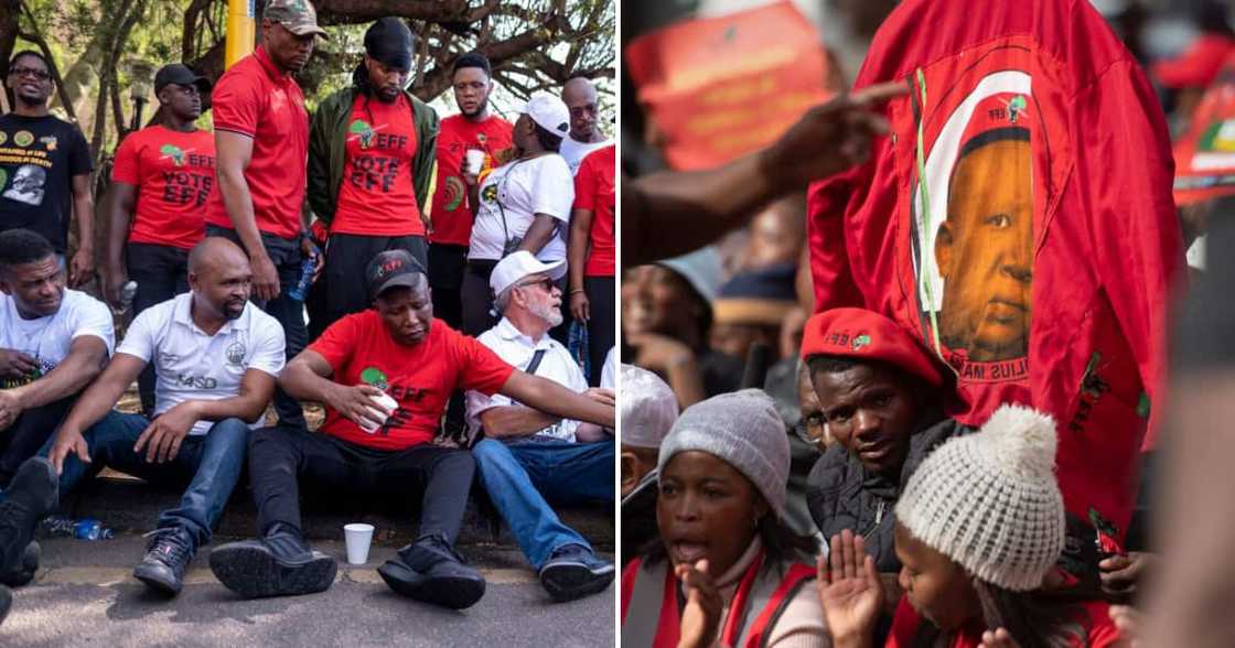 The ANC and the DA believe the EFF's national shutdown was a failure The ANC and the DA believe the EFF's national shutdown was a failure
