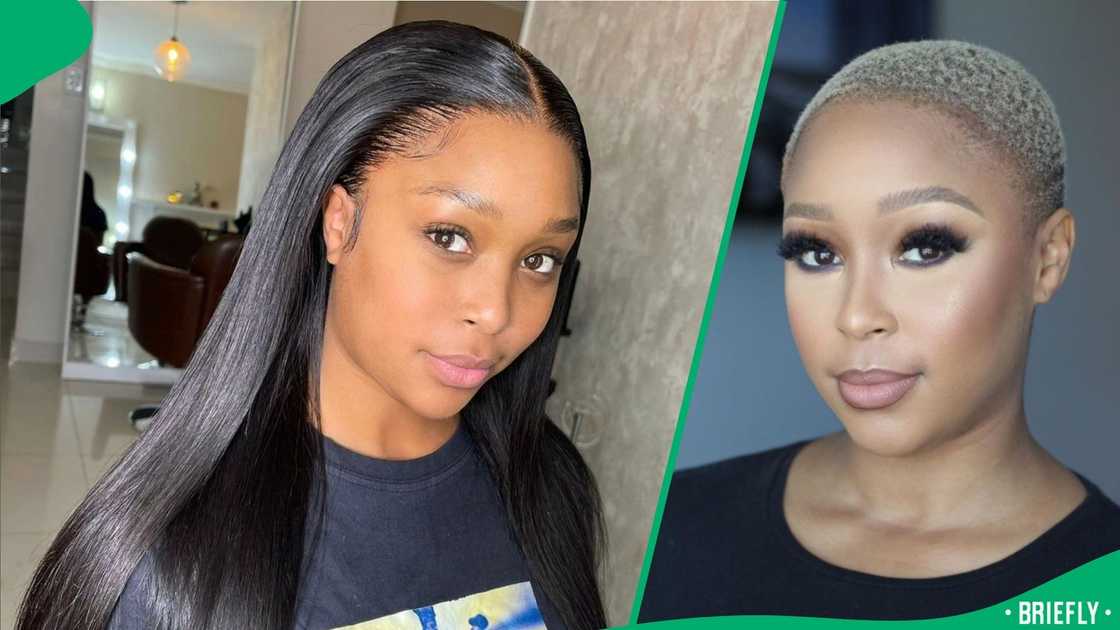 Minnie Dlamini in Paris