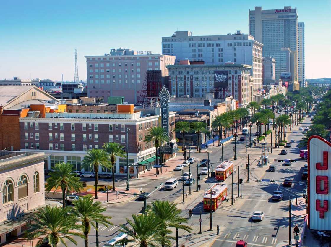Canal Street is New Orleans' main street with shopping, dining, and entertainment Canal Street is New Orleans' main street with shopping, dining, and entertainment