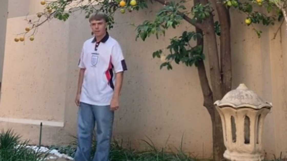 Young man left his family for a while