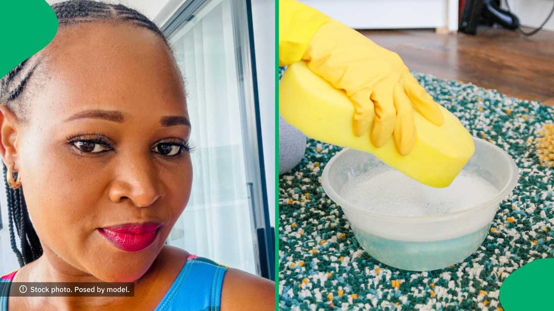 A makoti was seen washing a carpet in the pouring rain and Mzansi loved it. A makoti was seen washing a carpet in the pouring rain and Mzansi loved it.