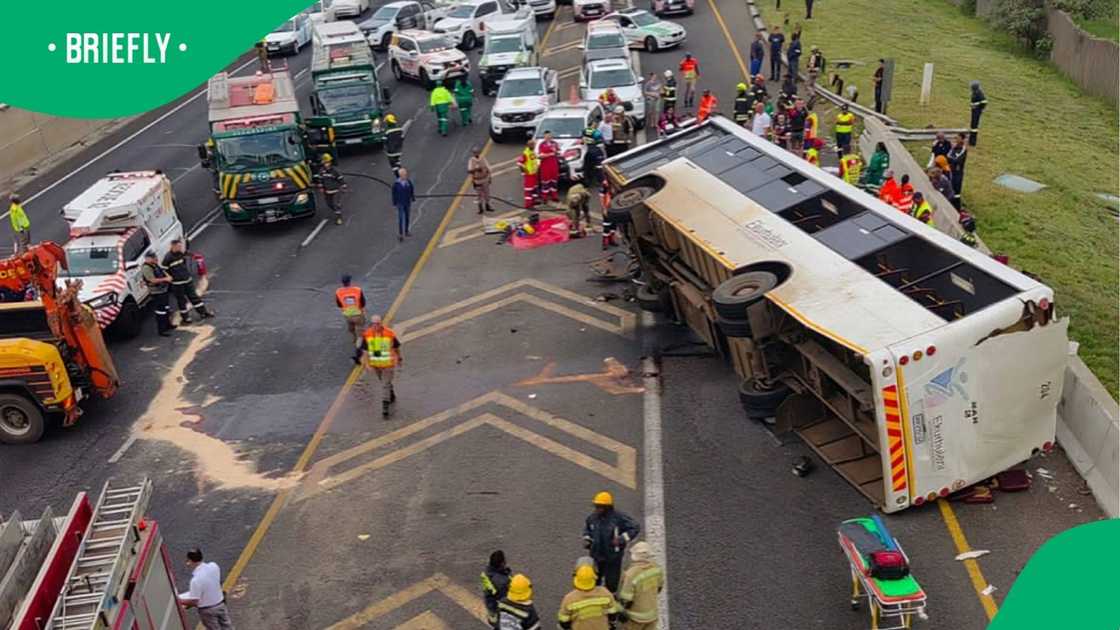 35 People killed,155 injured in 3 bus crashes over 6 days on SA roads