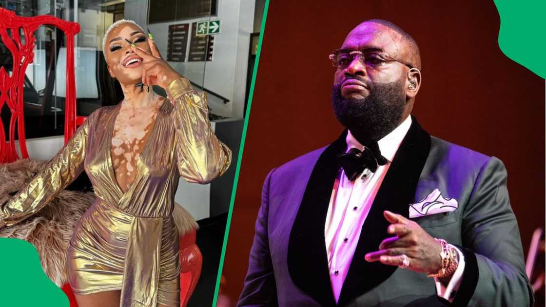 Yolanda Mukondeleli linked up with US rapper Rick Ross.