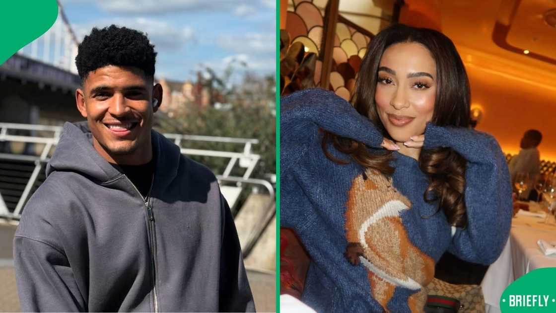 Sacha Feinberg-Mngomezulu fueled the break up rumours with Sarah Langa