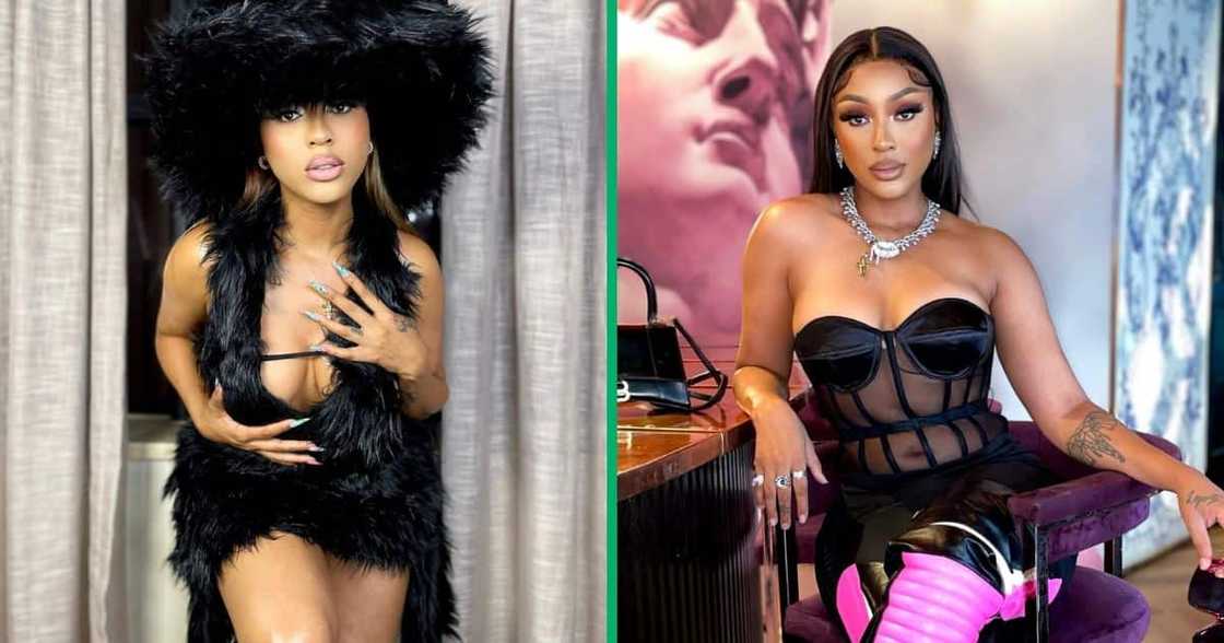 Nadia Nakai responded to trolls over her lookalike, Sauwcy's photo