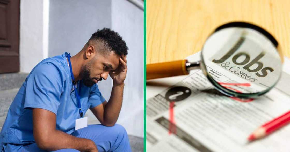 Unemployed doctors in KZN continue with their sit-in outside the Provincial Health Department.