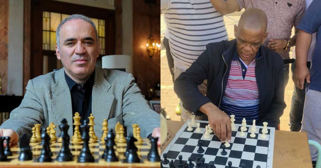 Tjo: Ace Magashule's Chess Skills Gets Shaded by Grandmaster Kasparov Tjo: Ace Magashule's Chess Skills Gets Shaded by Grandmaster Kasparov