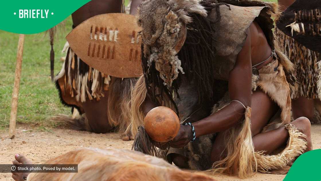A Mzansi sangoma A Mzansi sangoma