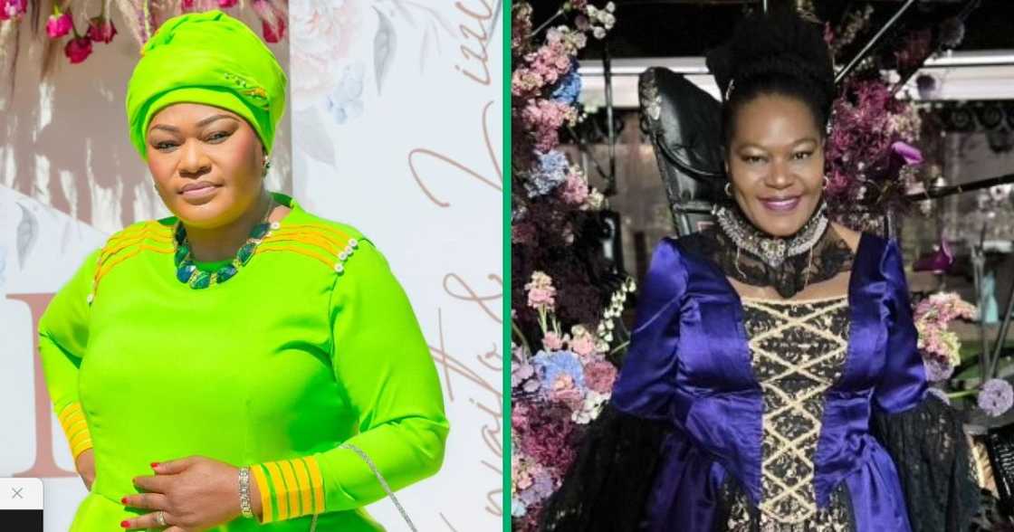 Meikie Maputla owns a gun on the show Meikie Maputla owns a gun on the show