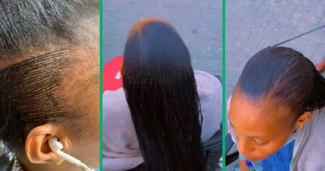 TikTok video of small cornrows amazes netizens TikTok video of small cornrows amazes netizens