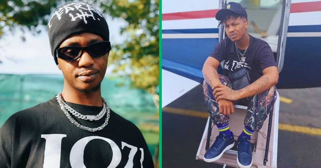 Fans brought up an old video of young and fresh Emtee