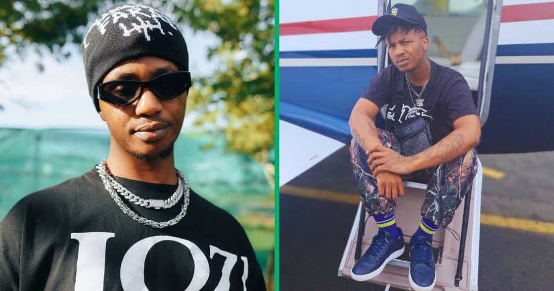 Fans brought up an old video of young and fresh Emtee Fans brought up an old video of young and fresh Emtee