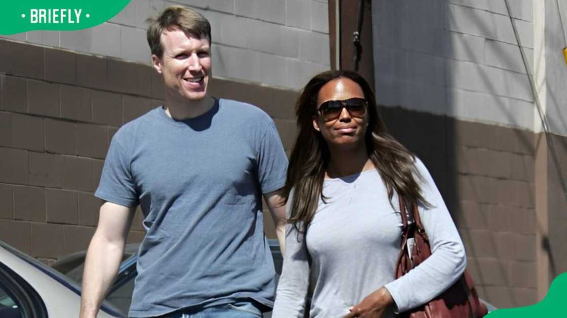 Jeff Tietjens and Aisha Tyler spotted on the streets Jeff Tietjens and Aisha Tyler spotted on the streets