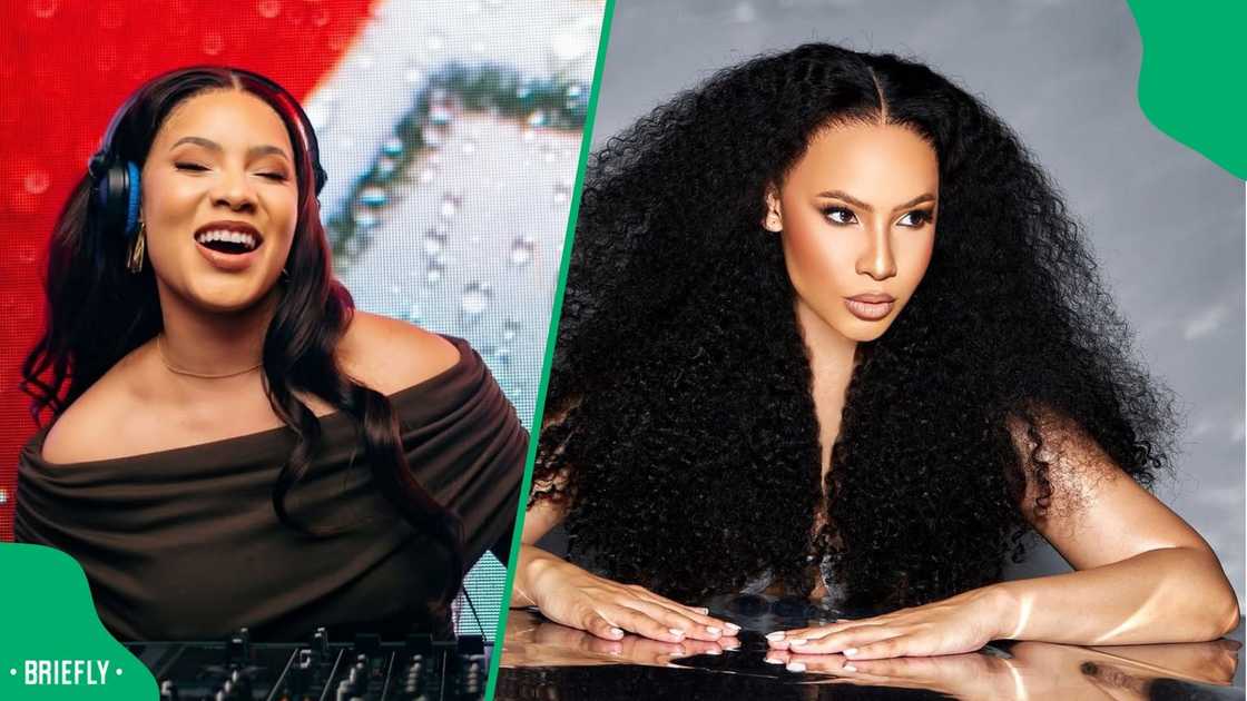 Thuli Phongolo shows off her hourglass figure