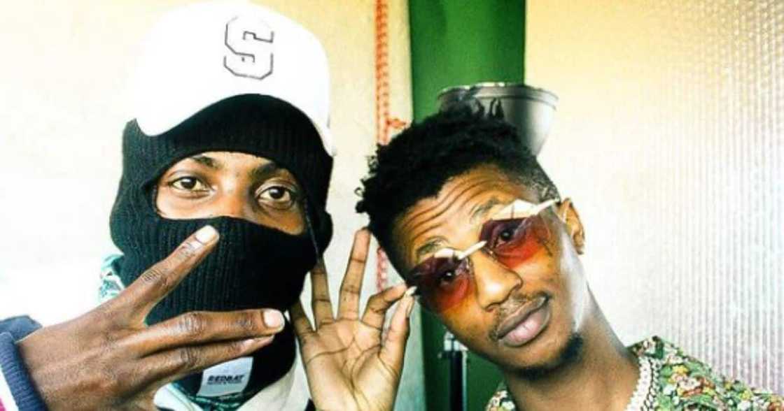 Emtee, flame, rappers beef, reconcile, south African actors Emtee, flame, rappers beef, reconcile, south African actors
