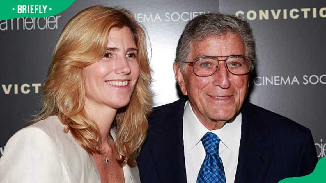 Susan Crow and husband Tony Bennett at Tribeca Grand Hotel Susan Crow and husband Tony Bennett at Tribeca Grand Hotel