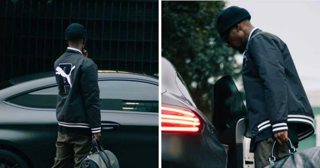 SA Soccer Legend Teko Modise Flexes With R2 Million Mercedes-AMG Whip SA Soccer Legend Teko Modise Flexes With R2 Million Mercedes-AMG Whip