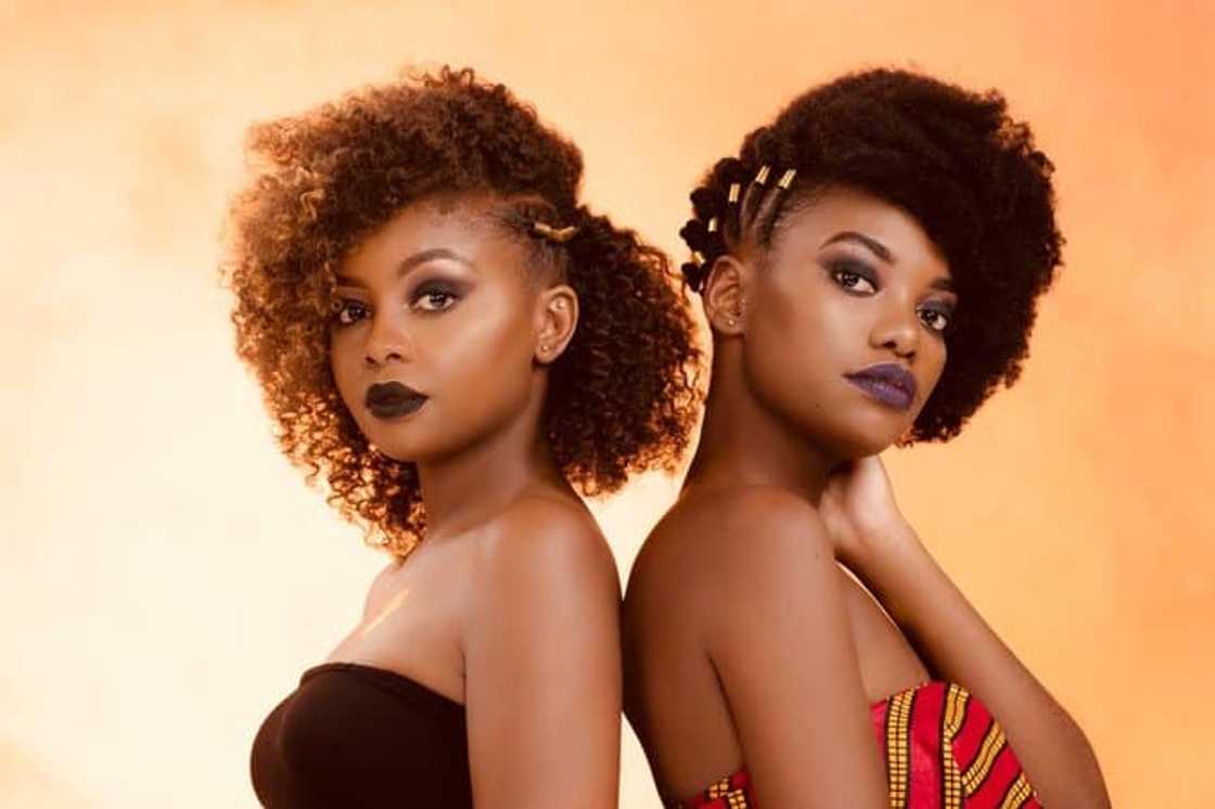 Side swept twists Side swept twists