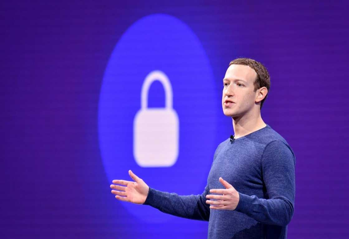 Mark Zuckerberg in May 2018 Mark Zuckerberg in May 2018