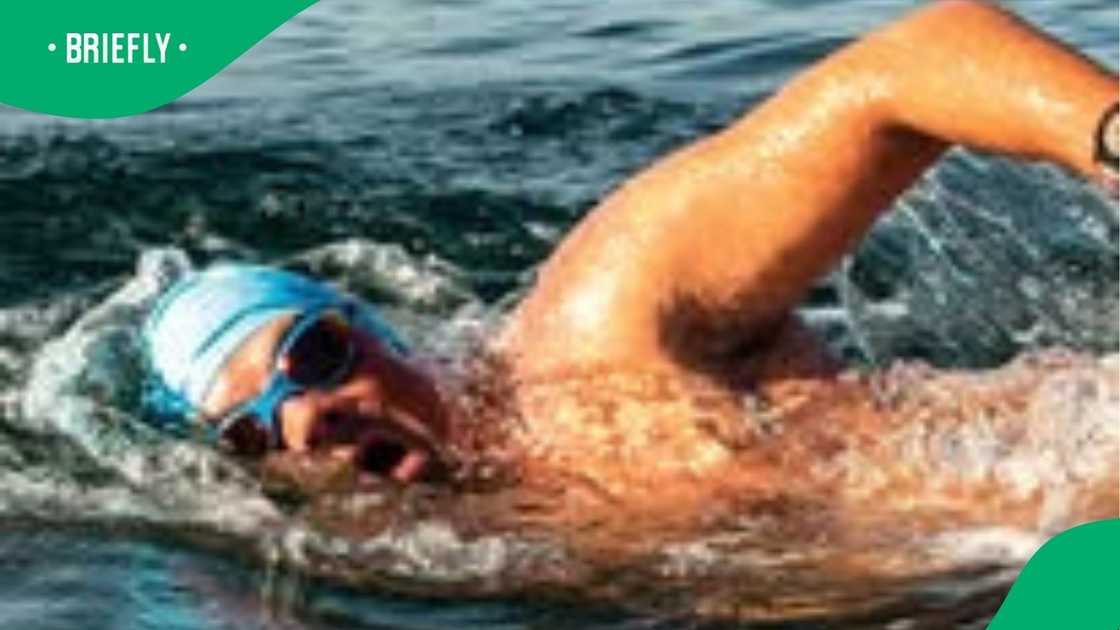 World record swimmer World record swimmer