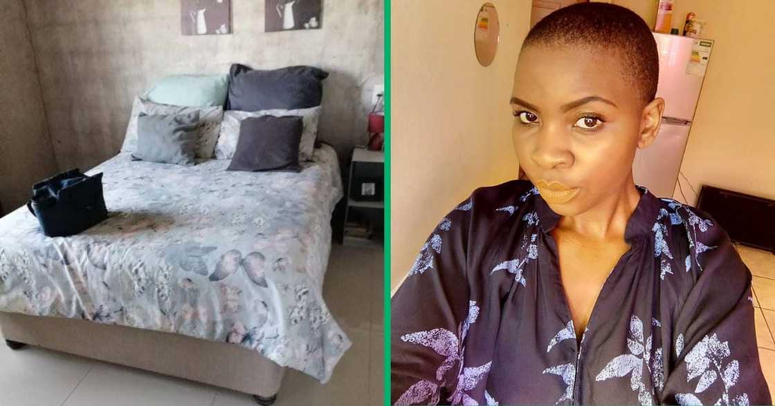 The lady has an amazing bedroom and people loved how the space looked The lady has an amazing bedroom and people loved how the space looked