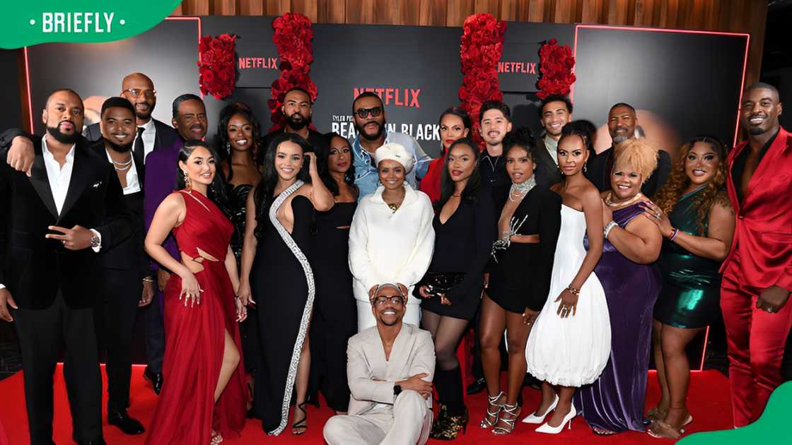 Beauty in Black cast members in Atlanta, Georgia.