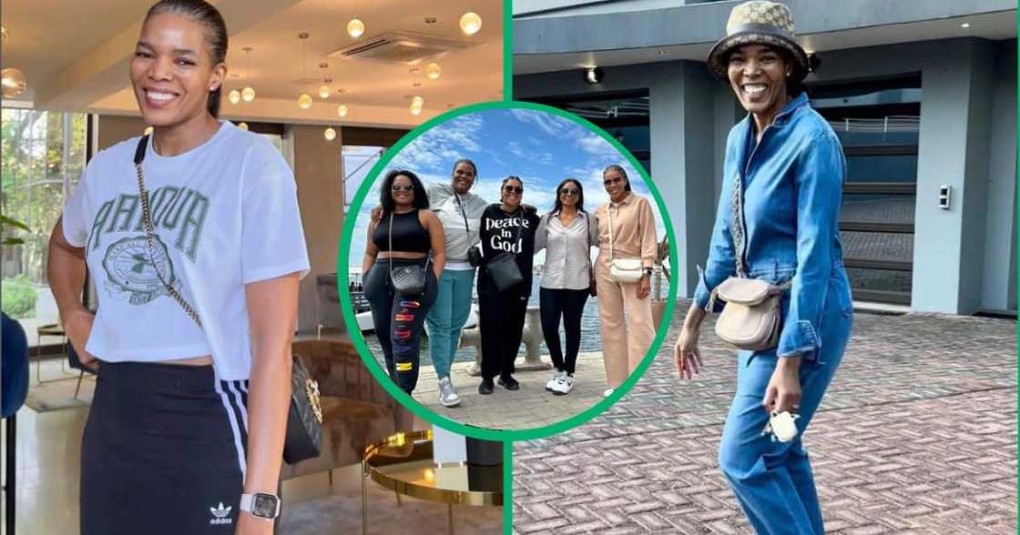 Connie Ferguson and her family went to Namibia. Connie Ferguson and her family went to Namibia.