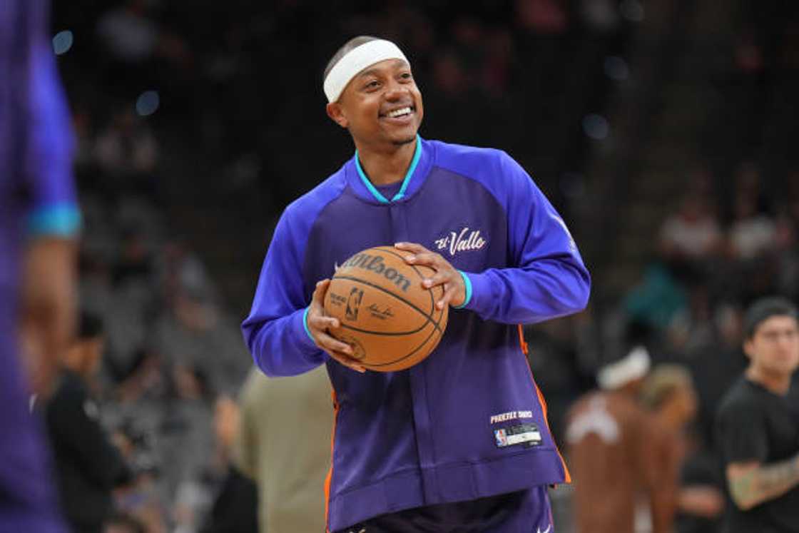 Isaiah Thomas in San Antonio, Texas Isaiah Thomas in San Antonio, Texas