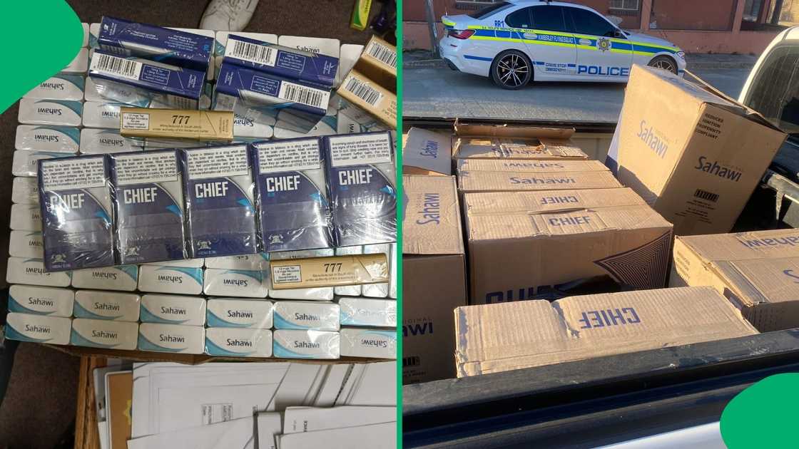 The South African Police Service in the Northern Cape seized counterfeit goods worth R450,000 The South African Police Service in the Northern Cape seized counterfeit goods worth R450,000