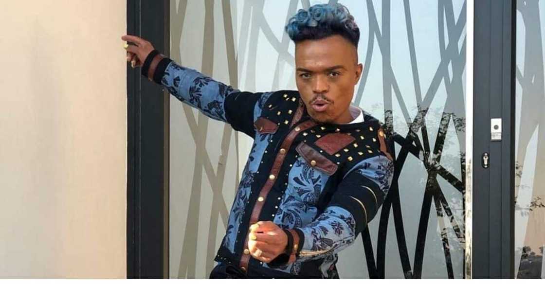 Somizi Mhlongo enjoys bush breakfast on his lavish getaway