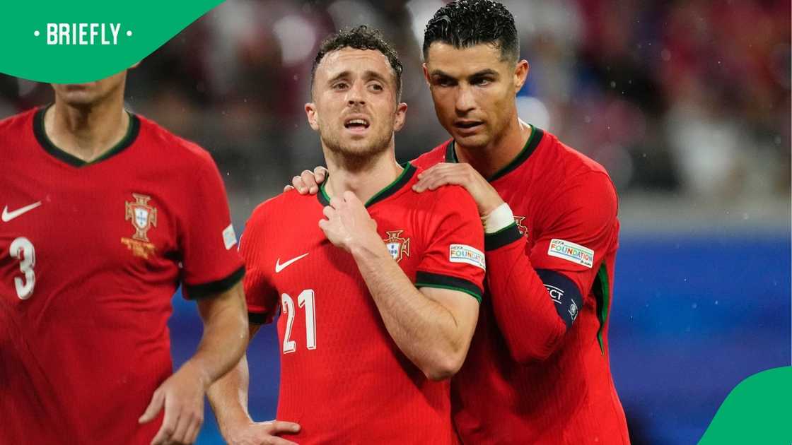 Cristiano Ronaldo reacts to the death of Portuguese national teammate Diogo Jota. Cristiano Ronaldo reacts to the death of Portuguese national teammate Diogo Jota.