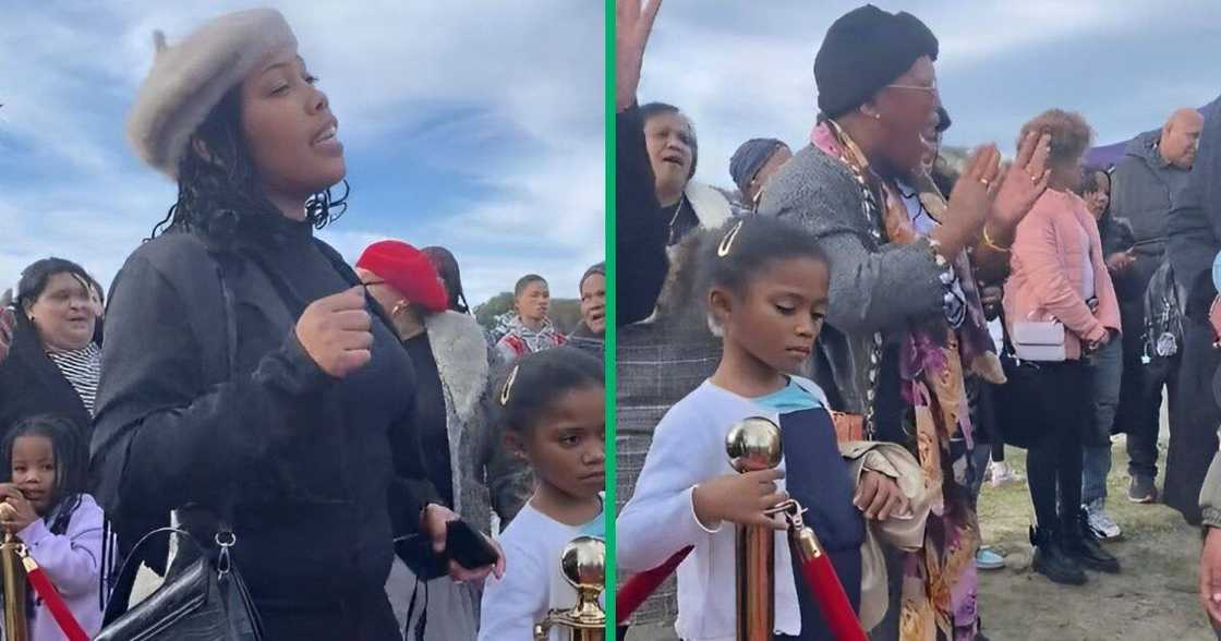 Woman in TikTok video leads funeral song Woman in TikTok video leads funeral song