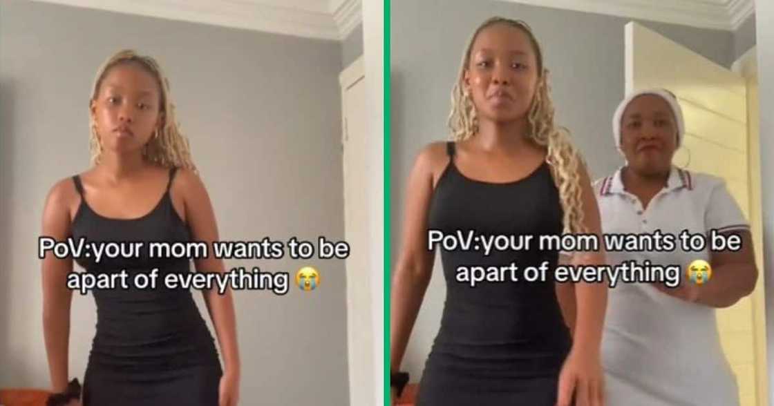 A TikTok video shows a woman and her mom dancing to Trey Songz A TikTok video shows a woman and her mom dancing to Trey Songz